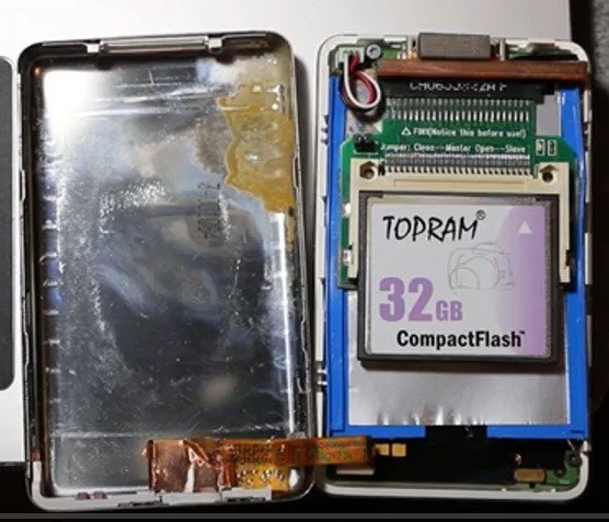 蘋果iPod 3代及4代 硬碟改SD（MicroSD）卡套件(接受代工、維修)