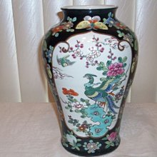 日本˙大正˙˙外銷瓷˙˙粉彩花瓶