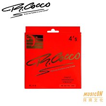 【民揚樂器】義大利頂級手工 R.Cocco RC4GS RC4GN 45-105 電貝斯弦 電貝士弦 BASS弦 4弦