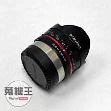 【蒐機王】Samyang 8mm F2.8 魚眼定焦 For Fujifilm【可舊3C折抵購買】C7923-6
