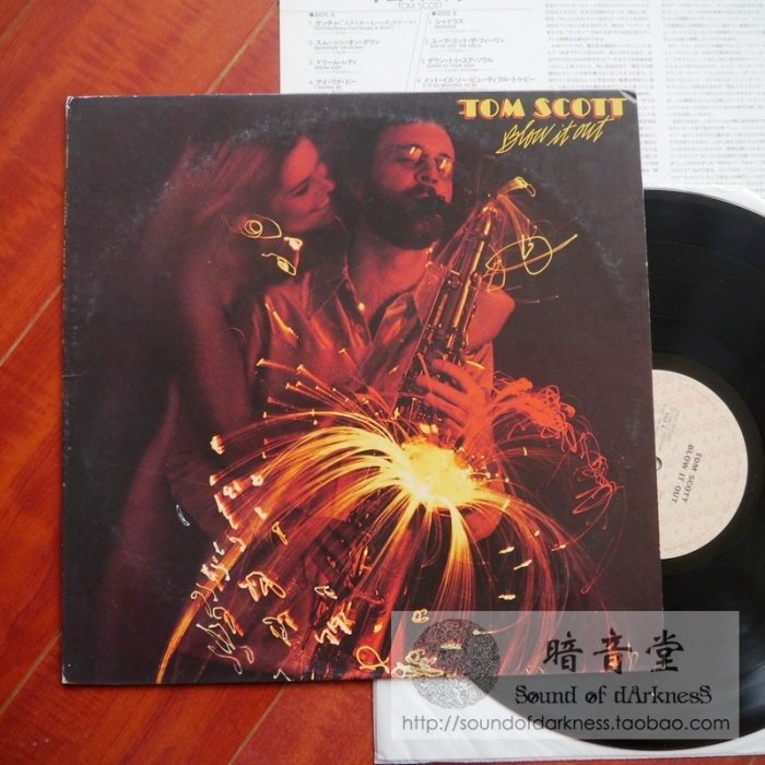 LP黑膠 Tom Scott / Blow It Out 1977年 Jazz Funk