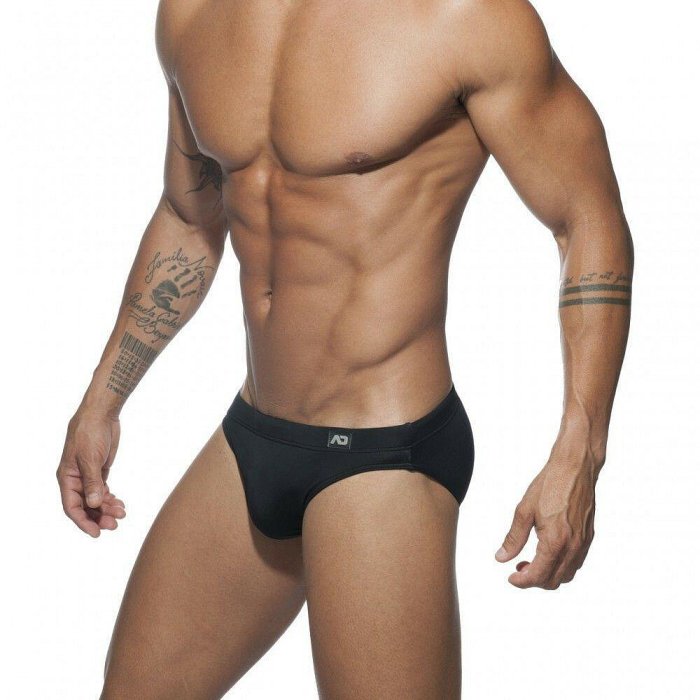 【ADDICTED 】基本款競速型三角泳褲  ADS097簡單純色AD性感泳褲 《Men Style》