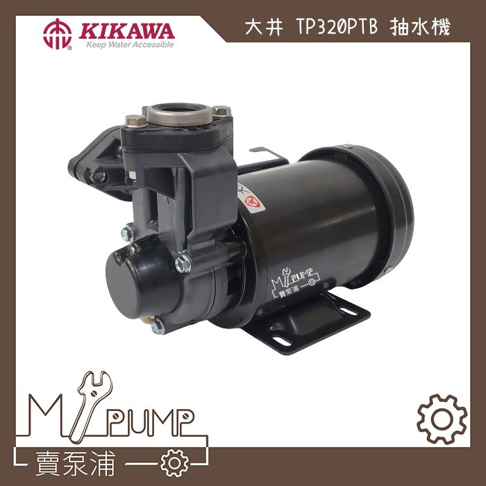 【MY.PUMP 賣泵浦】大井 TP-320PTB 1/2HP 抗菌 環保 抽水機 抽水馬達 抽水泵浦 320PT