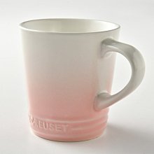 【 LE CREUSET】V馬克杯-淡粉紅(330ml).特價598元.原價:1080元.竹北可面交.可超取