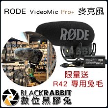 數位黑膠兔【 RODE VideoMic pro+ 麥克風 限量送 R42 專用兔毛  】防風 直播 錄音 麥克風 兔毛