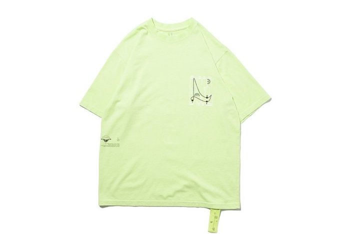 { POISON } DeMarcoLab MOVE YOUR BODY TEE 寬鬆簡裁 獨家圖像設計