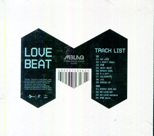 *還有唱片三館*M3LAQ / LOVE BEAT 全新 ZZ3215(需競標)