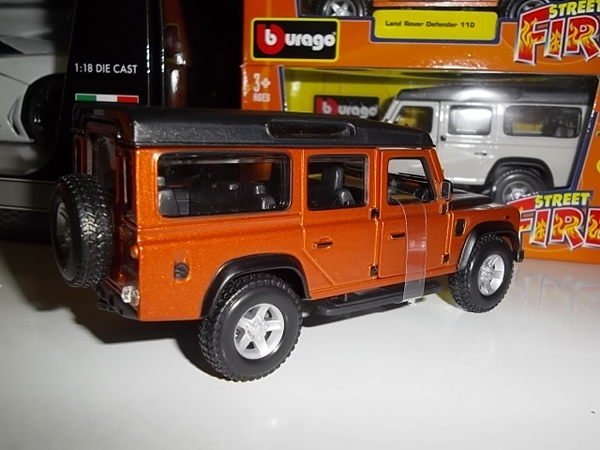 {車界模王}LAND ROVER DEFENDER 110 古銅橘 炫亮登場!!!!!