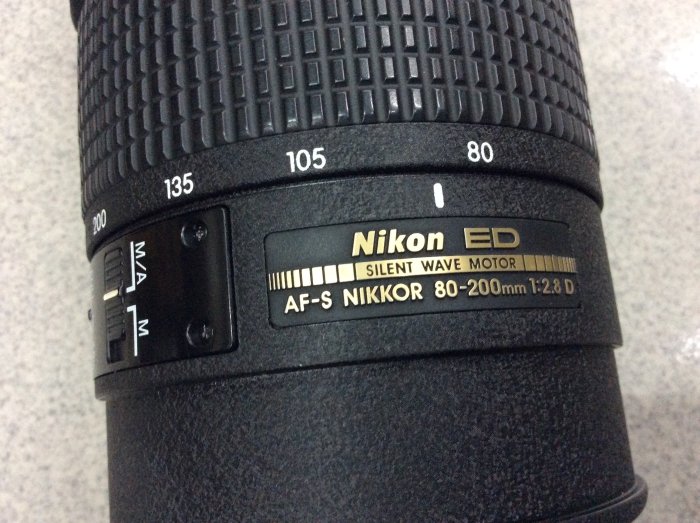 [保固一年] [高雄明豐] NIKON AF-S 80-200mm F2.8 D ED 小黑四 小黑4 便宜賣 小黑五