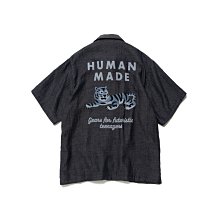 【日貨代購CITY】 HUMAN MADE CHAMBRAY GAUZE ALOHA SHIRT 老虎 襯衫 現貨