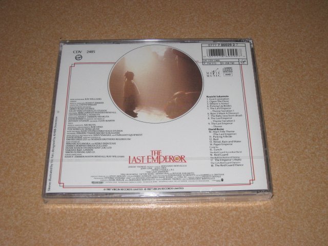 正版全新CD~電影原聲帶 末代皇帝The Last Emperor~坂本龍一作曲