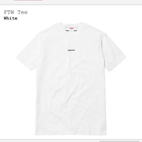 Supreme 18ss ftw TEE-