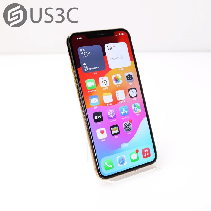 【US3C-桃園春日店】公司貨 Apple iPhone 11 Pro Max 512G 金 6.5吋 800尼特 FaceID支援快充 店保6個月