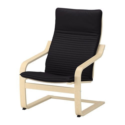 【亮菁菁】IKEA．POANG扶手椅 (椅框+椅墊)紅色，黑色，自然色