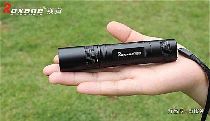 又敗家Roxane美國CREE迷你型12cm長XPE-R3強光手電筒A10手掌型Px6防水電筒LED電筒掌上型mini強光LED手電筒適水電工抄表巡表登山露營