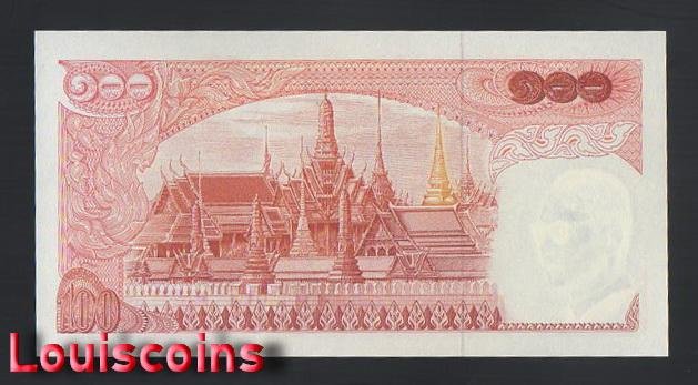 【Louis Coins】B2176-THAILAND-1969-1978泰國紙幣-100 Baht(L)
