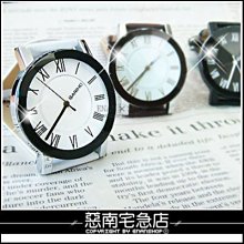 惡南宅急店【0093F】日韓系春夏潮流手錶『羅馬數字錶款』可當情侶對錶。單款區