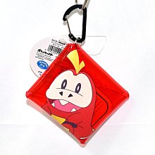 呆火鱷 寶可夢 透明PVC卡包 吊飾 鑰匙扣 登山扣 日本正版