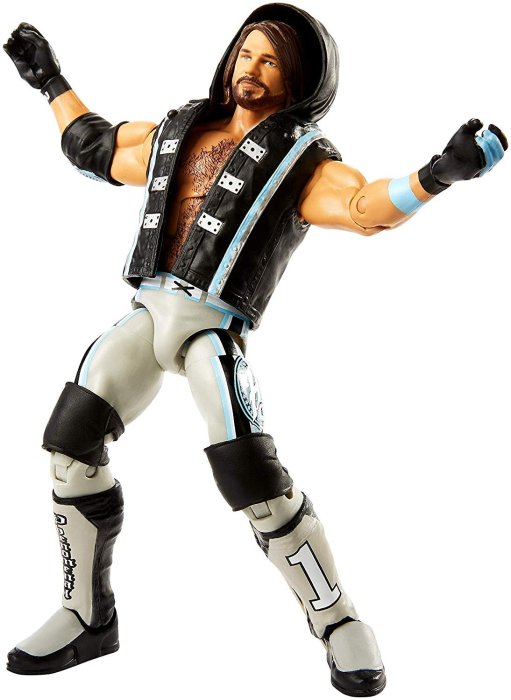 [美國瘋潮]正版WWE AJ Styles Top Talent Elite Figure 頂尖精英款精華版公仔人偶