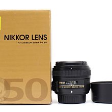 【高雄青蘋果3C】NIKON AF-S NIKKOR 50MM F1.8 G 二手鏡頭 定焦鏡#85424