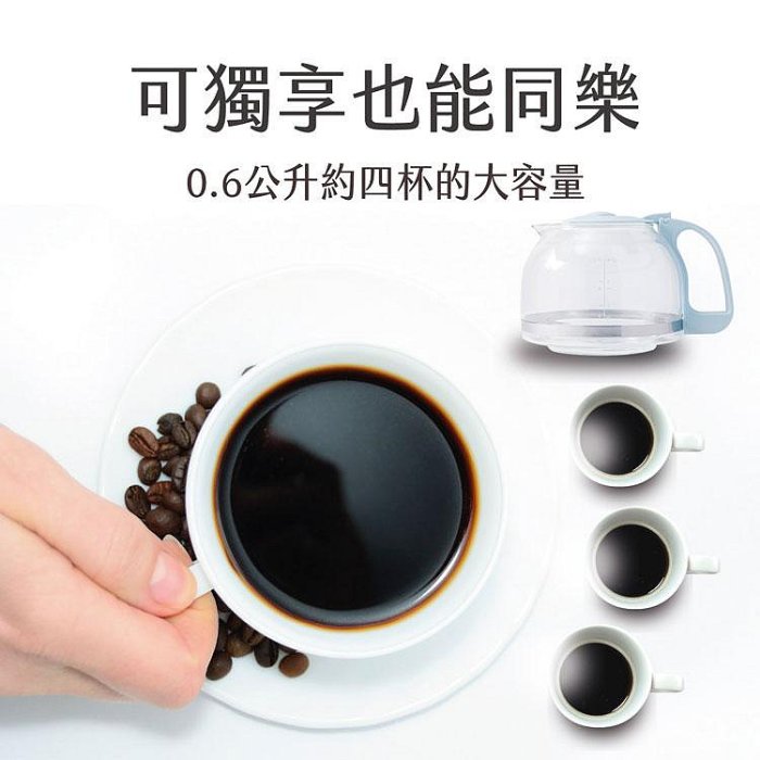 【現貨】咖啡機 AIWA 愛華 美式咖啡機 600ml AI-KFJ06 保固一年 保溫設計 防滴漏設計 美式咖啡 興雲網購
