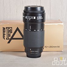 【品光數位】Nikon NIKKOR AF 70-210mm F4 望遠 自動對焦 #83430K