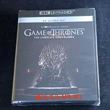 [4K-UHD藍光BD] - 冰與火之歌：權力遊戲 第一季 Game of Thrones UHD 四碟限定版