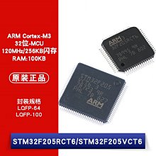 STM32F205RCT6 STM32F205VCT6 LQFP-64/100 微控制器 W1062-0104 [382927]
