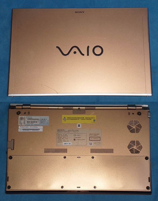 SONY VAIO VPCZ226GW 256GB SSD 13.1" 極輕1.17Kg