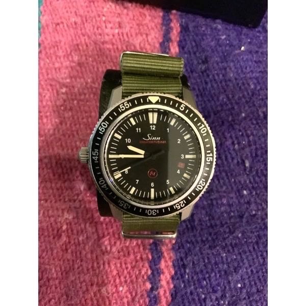 舊版Sinn 機芯非新版sw機芯賣一隻稀有的軍錶品牌 sinn emz3 德國軍警特種部隊配用