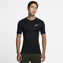 南◇2021 3月 NIKE PRO TOP SS TIGHT 短T 黑色 緊身 透氣 排汗 訓練 BV5632-010