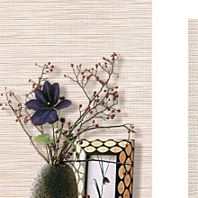 [禾豐窗簾坊]日式和風橫紋仿竹蓆編織紋壁紙(4色)/壁紙裝潢施工
