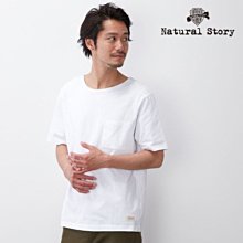 -TAKADA 高田家- 全新日本進口Natural Story街頭型男必備單品基本款百搭口袋T恤