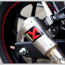 德旺車業 YAMAHA YZF-R3 Akrapovic 蠍子管 GP 短管