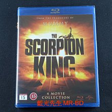 [藍光先生BD] 魔蠍大帝 1-5 五碟套裝版 The Scorpion King