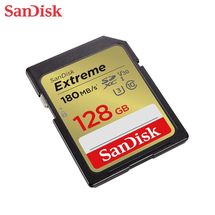 Sandisk Extreme SDXC 128GB U3 V30 180MB/s 單眼 (SD-SDXVA-128G)