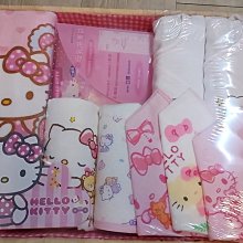 ♥小花花日本精品♥HelloKittyKitty新幹線嬰兒用品純棉安全合格認證套裝組禮盒組送禮自用皆宜