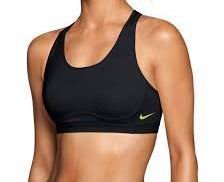 NIKE 女性 PRO FIERCE 運動內衣 有氧運動背心 韻律衣 中度支撐 620280-010 黑