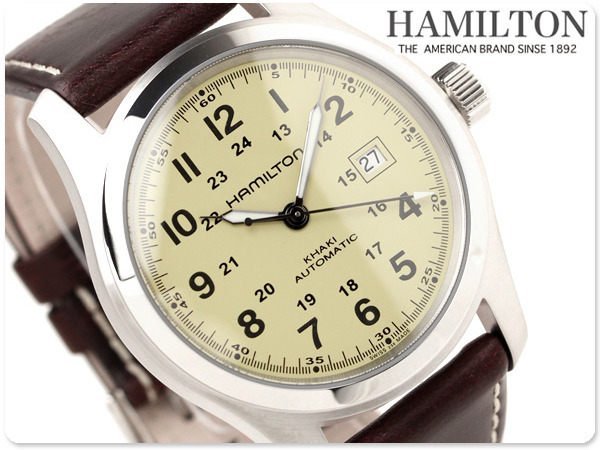 HAMILTON 漢米爾頓 手錶 Khaki Field 男錶 中性錶 機械錶 瑞士製 H70555523