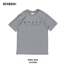 【日貨代購CITY】2019AW WTAPS SYSTEM S/S TEE 目錄隱藏 短T 現貨