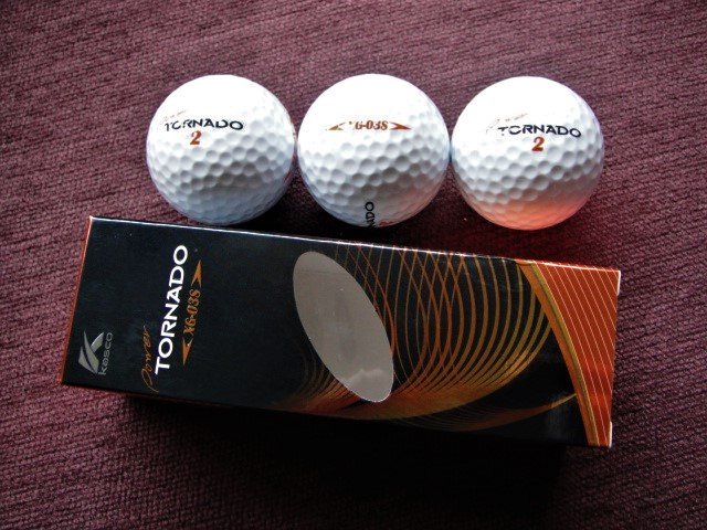 ~海賊王GOLF~ 二手球桿 全新商品 KASCO POWER TORNADO XG-03S 3入裝 高爾夫球 BALL