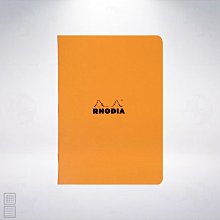 法國 RHODIA Classic Stapled Notebook A5 釘裝筆記本: 橘色/Orange