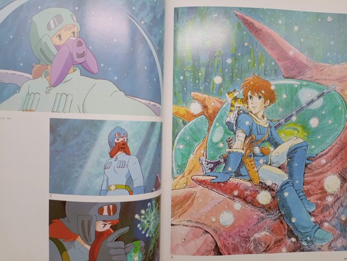 【月界2S】THE ART OF NAUSICAA－日本原版風之谷設定集（1984/7）_宮崎駿_德間書店〖畫冊〗DGL