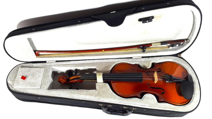 [銀九藝] 二手小提琴 附~1/16 TO 1/4 FOM可調節 小提琴肩托 肩墊