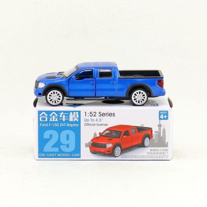 阿莎力 彩珀 福特 F150 猛禽 合金車 1/43 1:44 多美 可參考