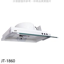 《可議價》喜特麗【JT-1860】60公分隱藏式超薄型排油煙機(全省安裝)(7-11商品卡300元)