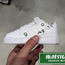 南🔥2023 8月 ADIDAS OG HELLO KITTY FORUM 凱蒂貓 刺繡 小童 童鞋 白 IG0302