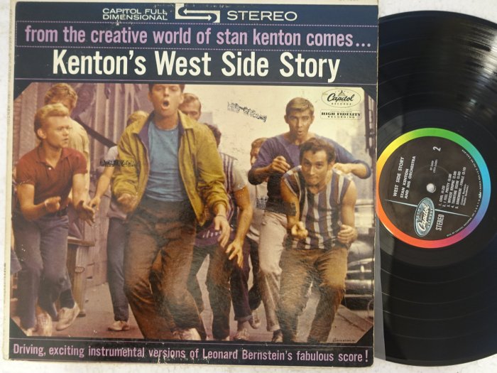 【柯南唱片】kenton's west side story 西城故事歌舞劇＞＞ 美版LP