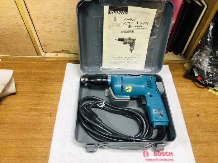 "外匯嚴選" makita 牧田 6820V 電動起子機 自攻螺絲 輕鋼架 石膏板 全新 日本原裝