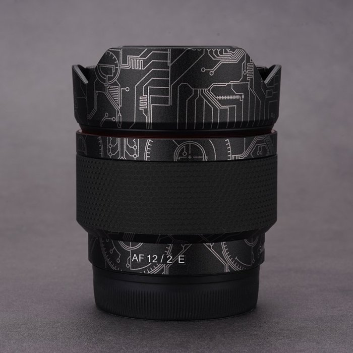 適用SAMYANG森養12mm F2貼紙相機鏡頭貼膜三陽12F2保護膜外殼貼皮